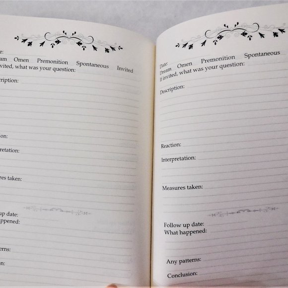 Dreams Omens Premonitions Journal 6"x9" 108 pages gifts - Picture 5 of 5